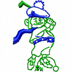 Golf Embroidery Design 5 Golf Embroidery Design 5